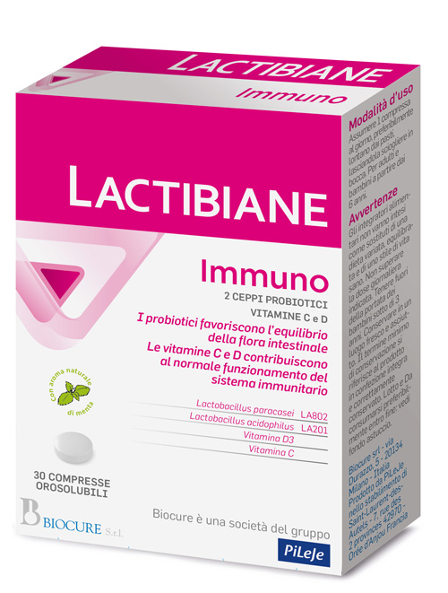 LACTIBIANE IMMUNO 30 COMPRESSE - doctorpill.it