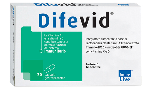 DIFEVID 20 CAPSULE GASTROPROTETTE - doctorpill.it