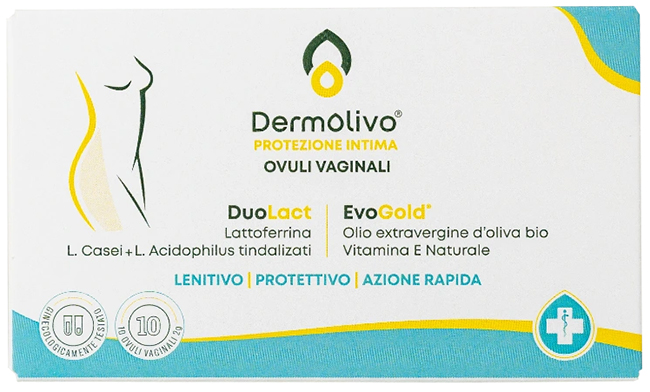 DERMOLIVO OVULI VAGINALI 10 PEZZI - doctorpill.it