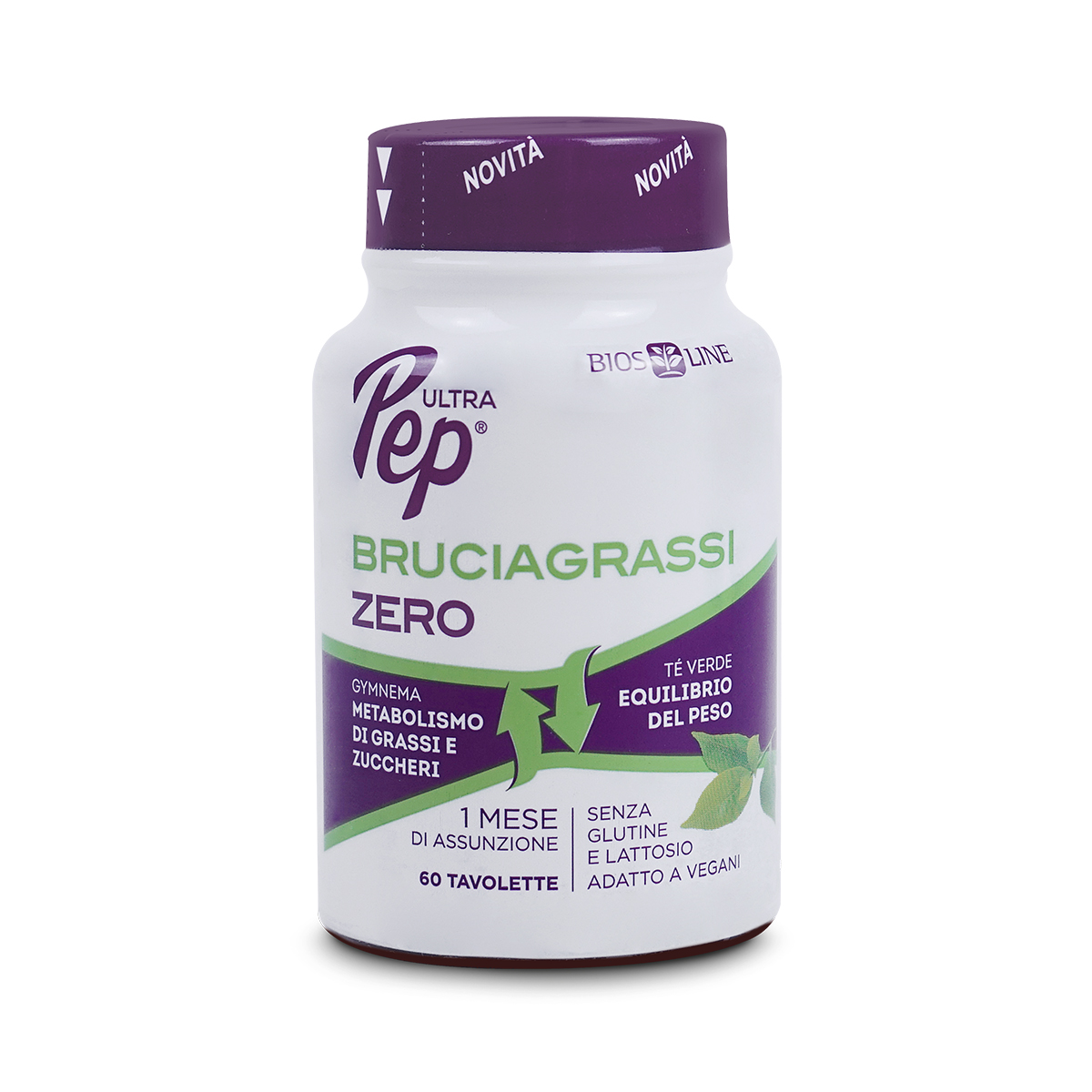 ULTRA PEP BRUCIAGRASSI ZERO 60 TAVOLETTE - doctorpill.it