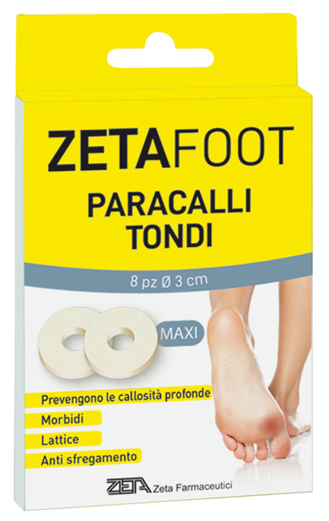 ZETAFOOT PARACALLO GRANDE TONDO LATTICE 8 PEZZI - doctorpill.it