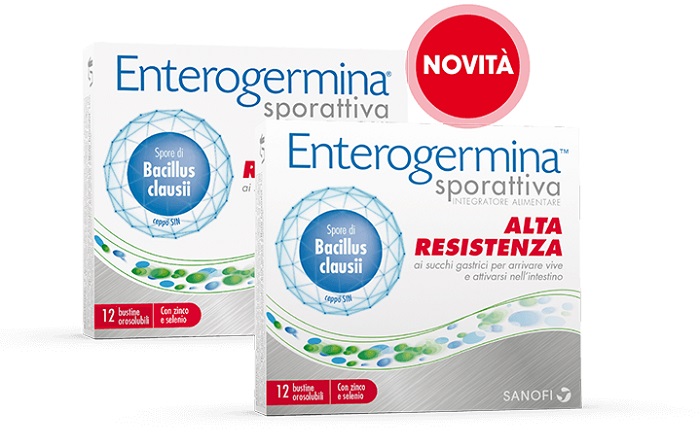 ENTEROGERMINA SPORATTIVA 12+12 BUSTINE ORODISPERSIBILI - doctorpill.it