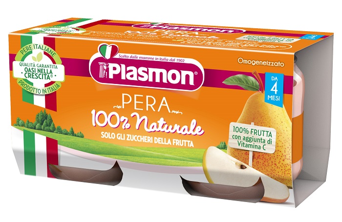 PLASMON OMOGENEIZZATO PERA 2 X 80 G - doctorpill.it