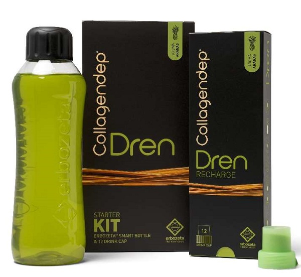 COLLAGENDEP DREN STARTER KIT 12 DRINK CAP + SMART BOTTLE - doctorpill.it