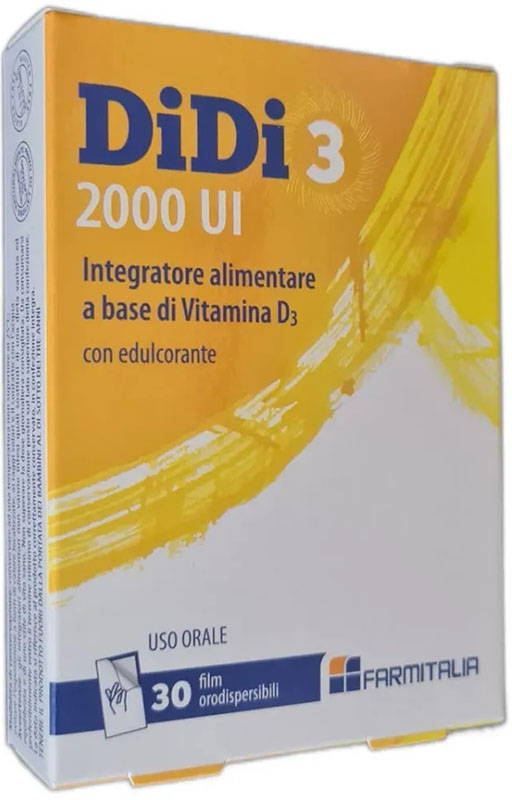 DIDI3 2000 UI 30 FILM ORODISPERSIBILI - doctorpill.it