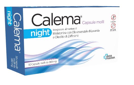 CALEMA NIGHT 30 CAPSULE MOLLI - doctorpill.it