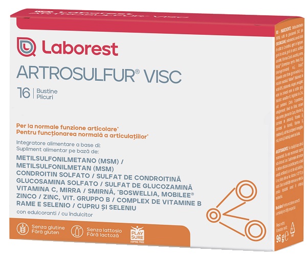 ARTROSULFUR VISC 16 BUSTINE DA 6 G - doctorpill.it