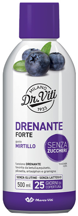 DRENANTE FORTE MIRTILLO 500 ML - doctorpill.it
