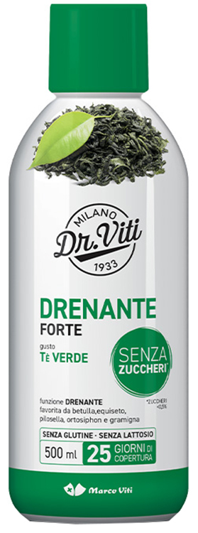 DRENANTE FORTE TE' VERDE 500 ML - doctorpill.it