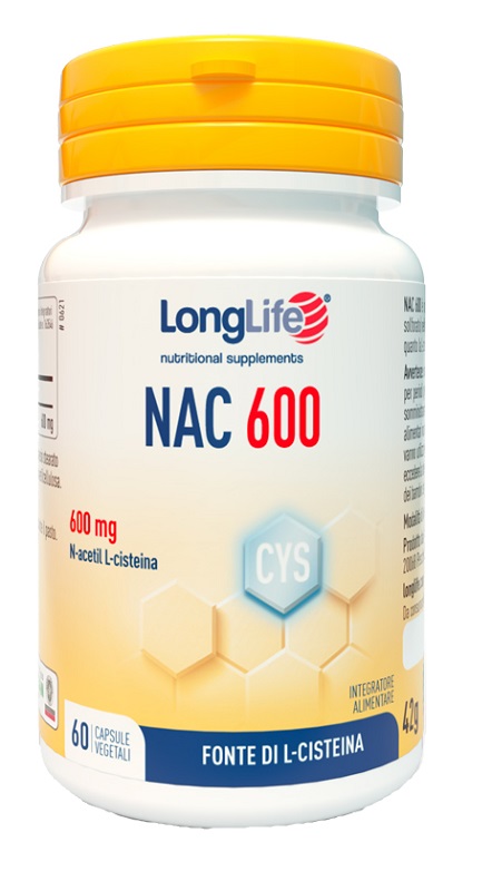 LONGLIFE NAC 600MG 60 CAPSULE - doctorpill.it