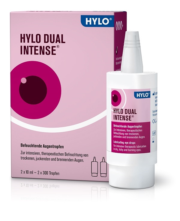 HYLO DUAL INTENSE COLLIRIO 2 FLACONCINI DA 10 ML - doctorpill.it