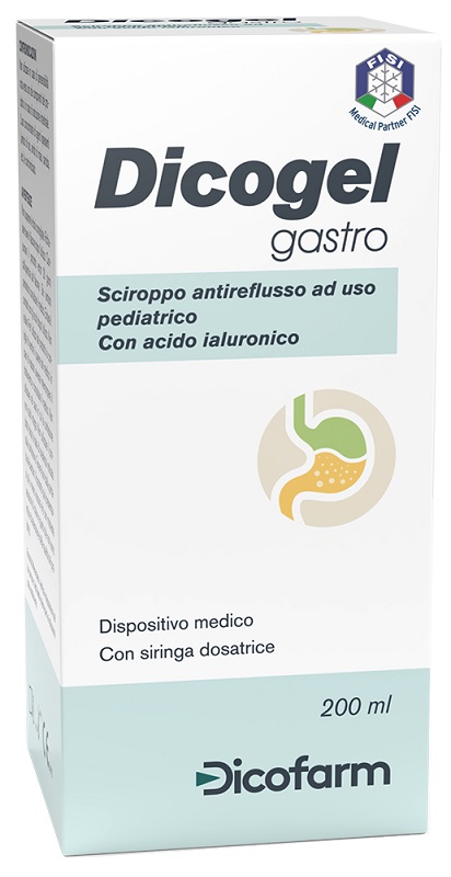 SCIROPPO ANTIREFLUSSO PEDIATRICO DICOGEL GASTRO 200 ML - doctorpill.it