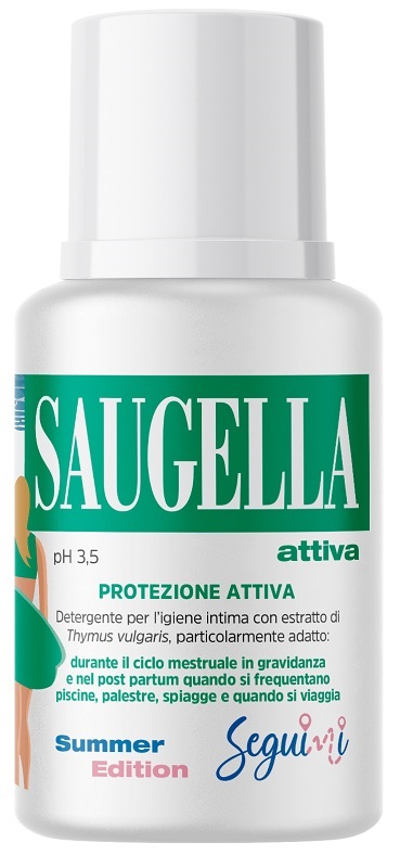 SAUGELLA ATTIVA PH 3,5 PROTEZIONE ATTIVA DETERGENTE IGIENE INTIMA 100 ML - doctorpill.it