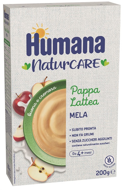 HUMANA PAPPA LATTEA MELA 200 G - doctorpill.it