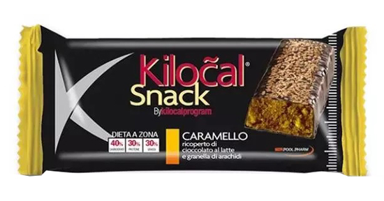 KILOCAL BARRETTA SNACK CARAMELLO 33 G - doctorpill.it