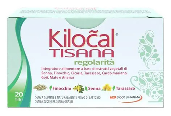 KILOCAL TISANA REGOLARITA' 20 FILTRI - doctorpill.it
