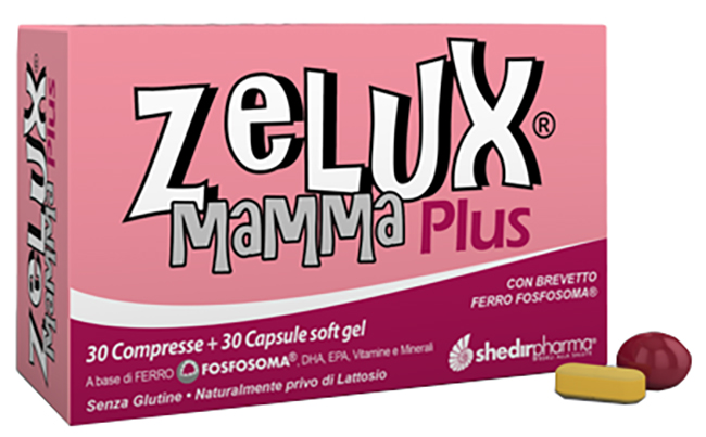 ZELUX MAMMA PLUS 30 COMPRESSE + 30 CAPSULE SOFT GEL - doctorpill.it