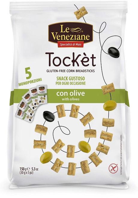 LE VENEZIANE TOCKET MULTIPACK CON OLIVE 30 G X 5 PEZZI - doctorpill.it