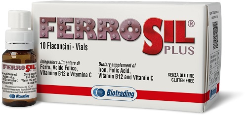 FERROSIL PLUS 10 FLACONCINI - doctorpill.it