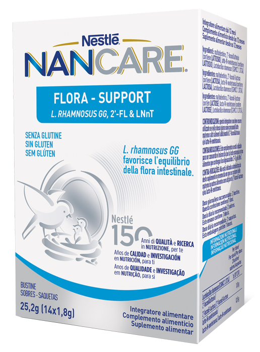 NESTLE' NANCARE FLORA SUPPORT 14 BUSTINE - doctorpill.it