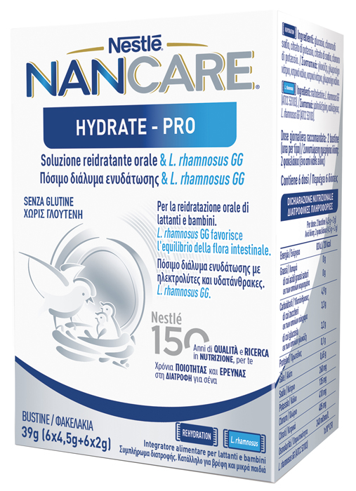 NESTLE' NANCARE HYDRATE PRO BUSTINE 6X4,5 G + 6X2 G - doctorpill.it
