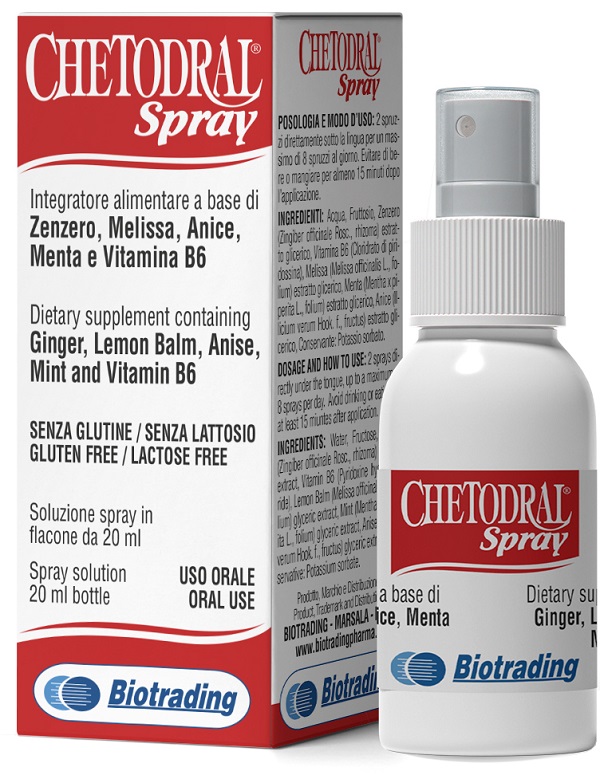CHETODRAL SPRAY 20 ML - doctorpill.it