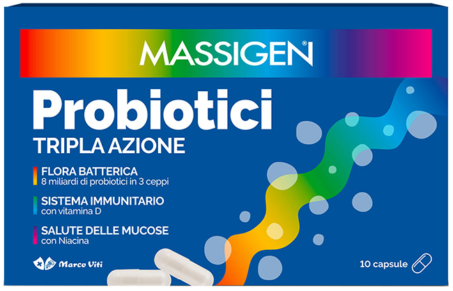 MASSIGEN PROBIOTICI 10 CAPSULE - doctorpill.it