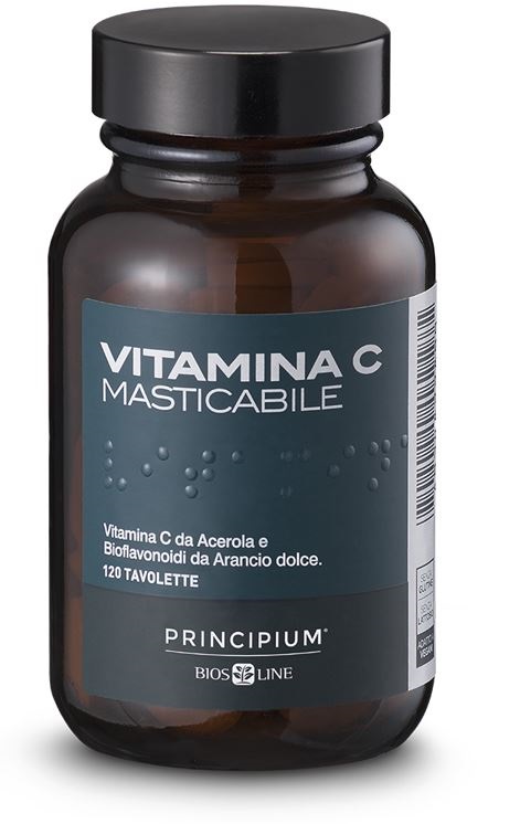 PRINCIPIUM VITAMINA C MASTICABILE 120 TAVOLETTE - doctorpill.it
