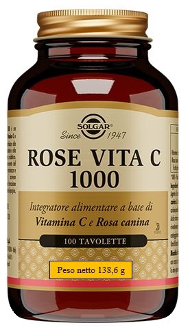 ROSE VITA C 1000 100 TAVOLETTE - doctorpill.it