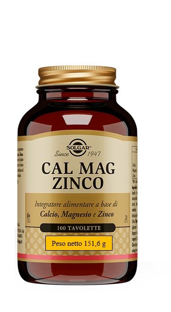 CAL MAG ZINCO 100 TAVOLETTE - doctorpill.it