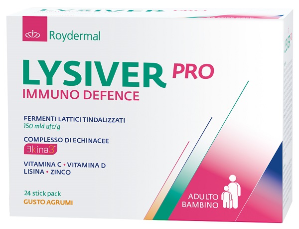 LYSIVER PRO IMMUNO DEFENCE 24 STICK PACK DA 3 G - doctorpill.it