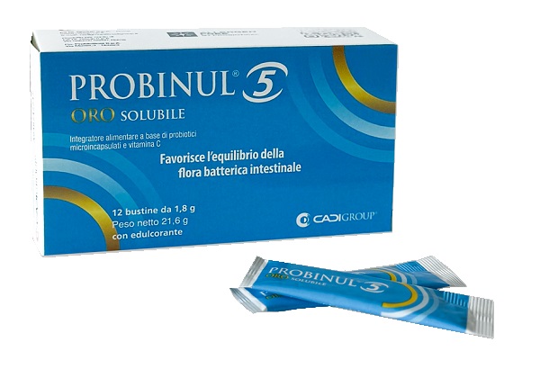 PROBINUL 5 OROSOLUBILE 12STICKPACK - doctorpill.it