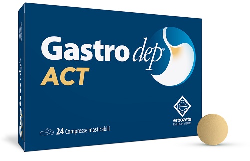 GASTRODEP ACT 24 COMPRESSE MASTICABILI - doctorpill.it