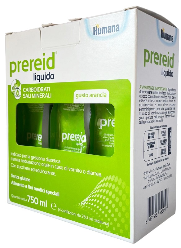 PREREID LIQUIDO 3 PEZZI DA 250 ML HUMANA - doctorpill.it
