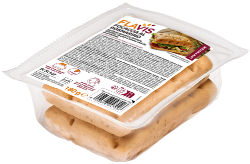 FLAVIS FOCACCIA ROSMARINO 2 PEZZI DA 90 G - doctorpill.it
