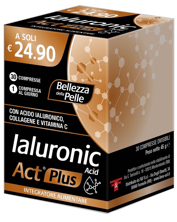 IALURONIC ACID ACT PLUS 30 COMPRESSE DIVISIBILI - doctorpill.it