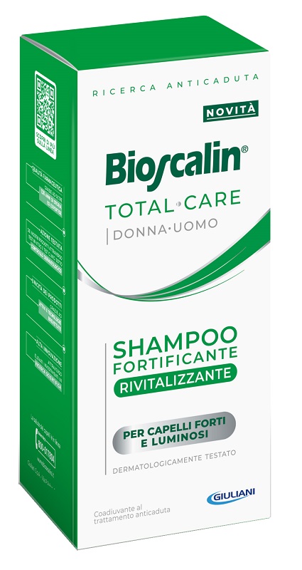 BIOSCALIN TOTAL CARE SHAMPOO FORTIFICANTE RIVITALIZZANTE 200 ML - doctorpill.it