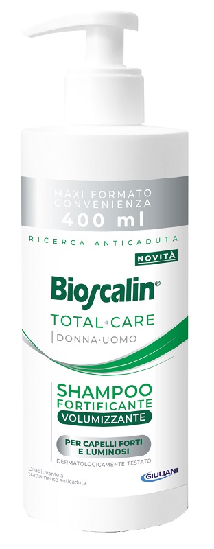 BIOSCALIN TOTAL CARE SHAMPOO FORTIFICANTE VOLUMIZZANTE 400 ML - doctorpill.it