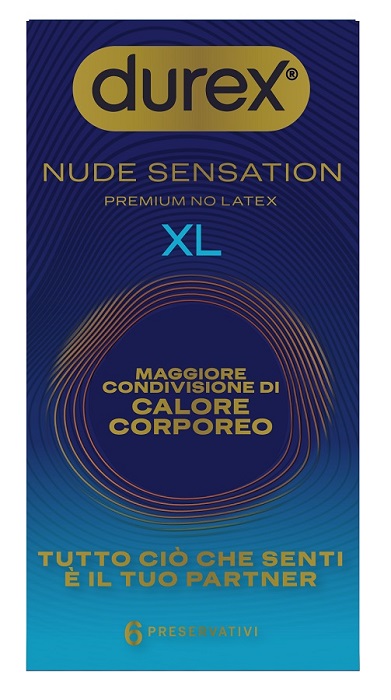 PRESERVATIVO DUREX NUDE SENSATION XL 6 PEZZI - doctorpill.it