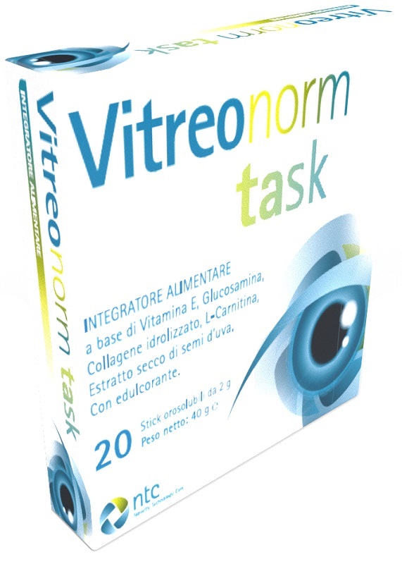 VITREONORM TASK 20 STICK OROSOLUBILI 2 G - doctorpill.it