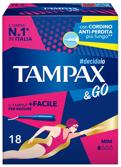 TAMPAX &GO MINI 18 PEZZI - doctorpill.it