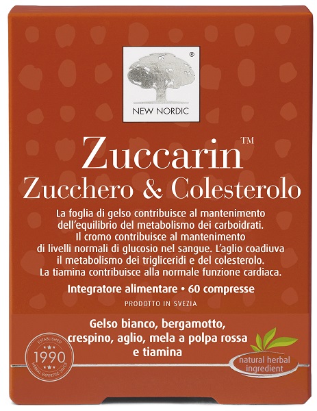 ZUCCARIN ZUCCHERO & COLESTEROLO 60 COMPRESSE - doctorpill.it