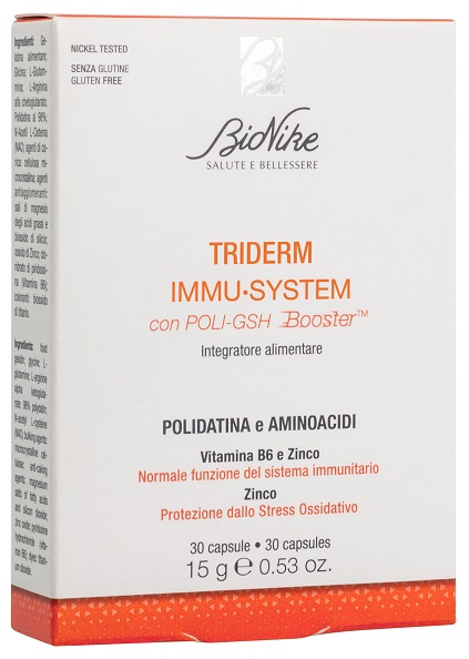 TRIDERM IMMU SYSTEM 30 CAPSULE - doctorpill.it