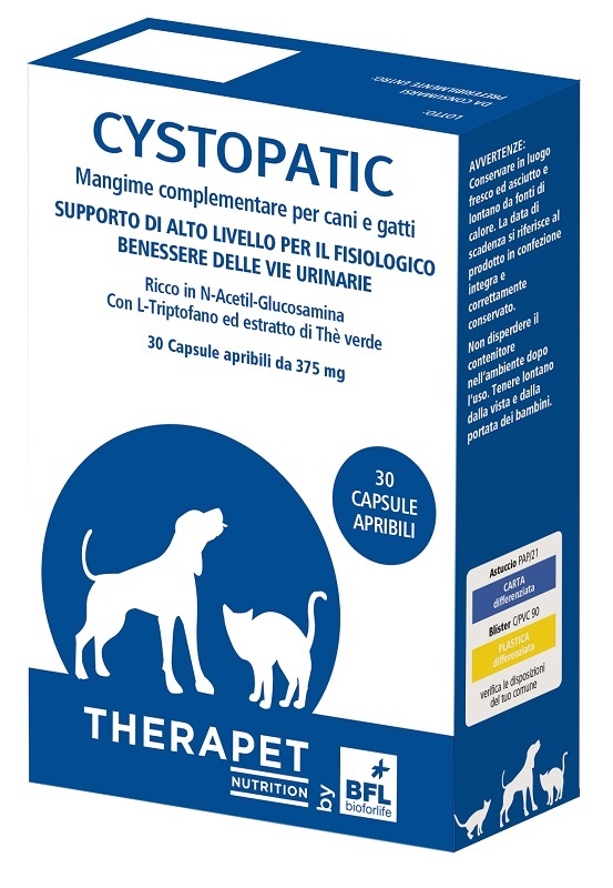 CYSTOPATIC THERAPET 30 CAPSULE - doctorpill.it