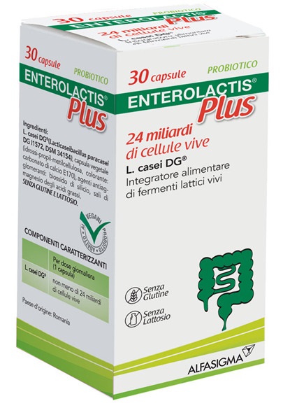 ENTEROLACTIS PLUS 30 CAPSULE - doctorpill.it
