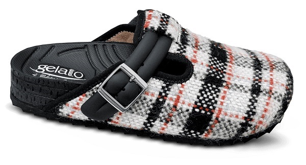 CALZATURA ORTOPEDICA WOODSTOCK SOFT 2,0 TARTAN BLACK/WHITE 39/40 - doctorpill.it