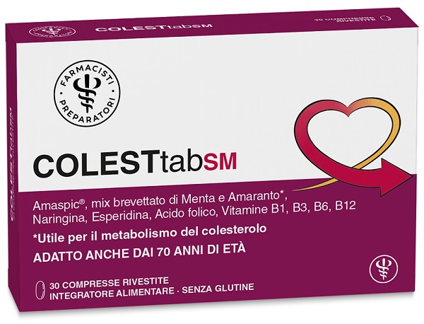 LFP COLESTTAB SM 30 COMPRESSE RIVESTITE SENZA GLUTINE - doctorpill.it