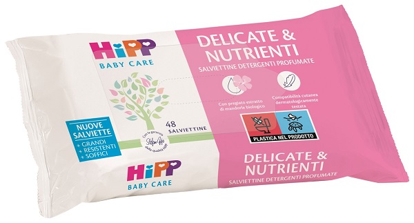 HIPP SALVIETTINE DELICATE & NUTRIENTI 48 PEZZI - doctorpill.it