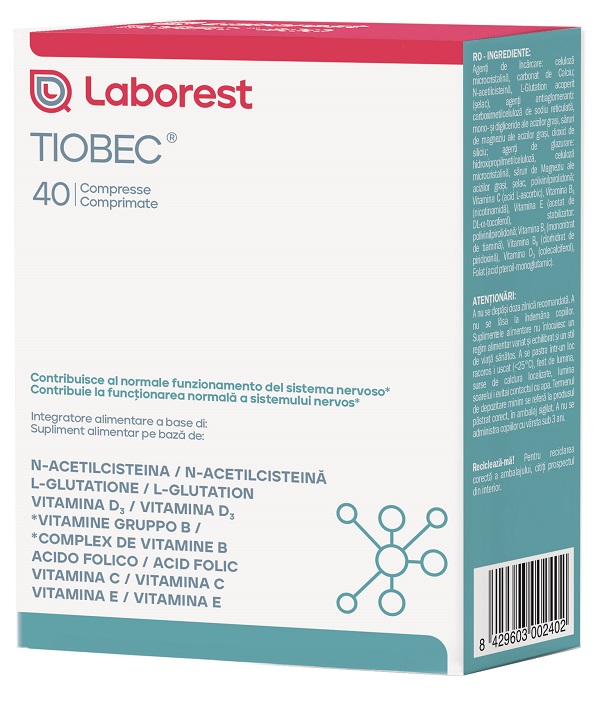 TIOBEC 40 COMPRESSE - doctorpill.it