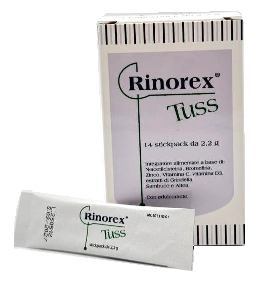 RINOREX TUSS 14 STICKPACK DA 2,2 G - doctorpill.it